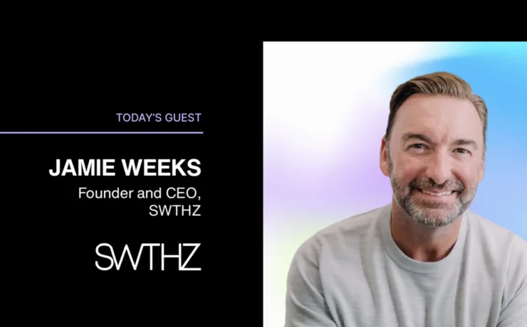 Unscripted podcast banner featuring Jamie Weeks of SWTHZ